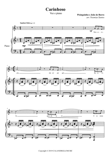 Carinhoso (arr. Neemias Silva Santos)