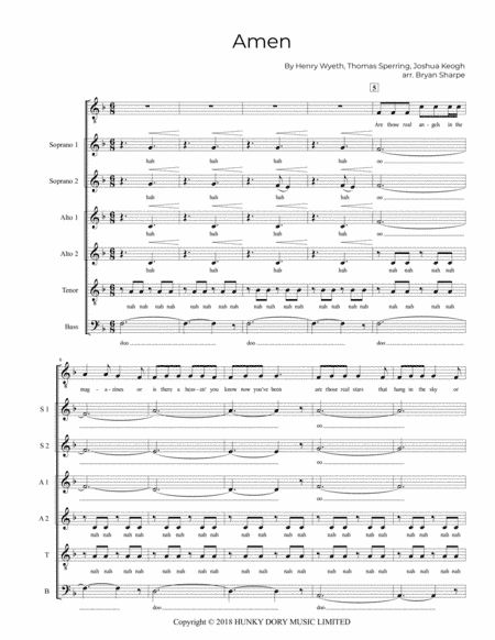 Amen (arr. Bryan Sharpe)