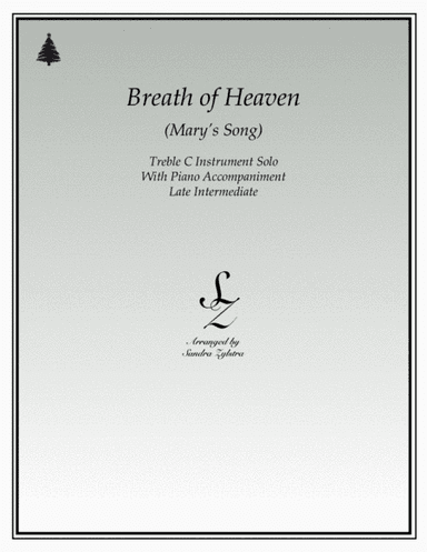 Breath Of Heaven (Mary's Song) (arr. Sandra Zylstra)