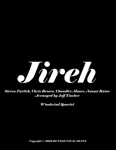 Jireh (arr. Jeff Tincher)