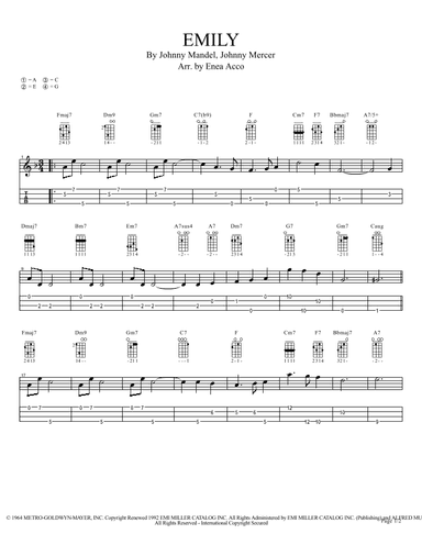 Emily (arr. Enea Acco)