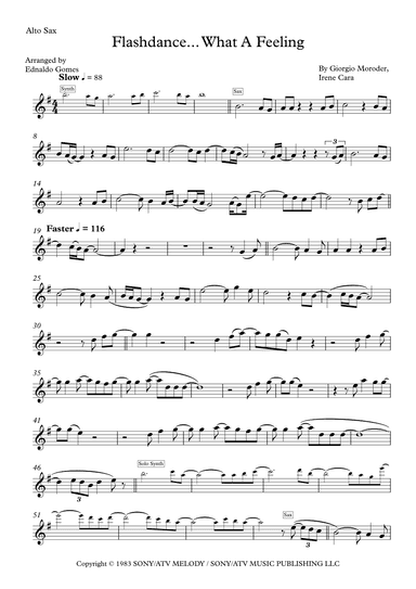 Flashdance - Love Theme (arr. Ednaldo Gomes)