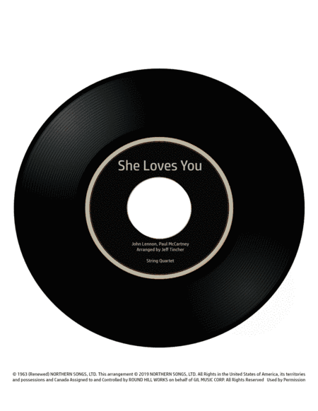 She Loves You (arr. Jeff Tincher)