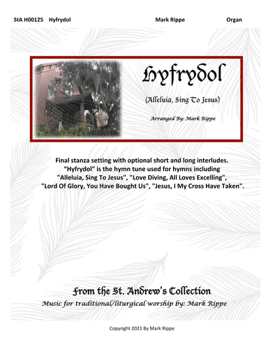 Hyfrydol (Alleluia, Sing To Jesus) StA H00125 (arr. Mark Rippe)