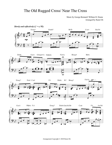 THE OLD RUGGED CROSS-NEAR THE CROSS (Hymn Arrangement for Advanced Solo Piano) (arr. Rumi Oh)