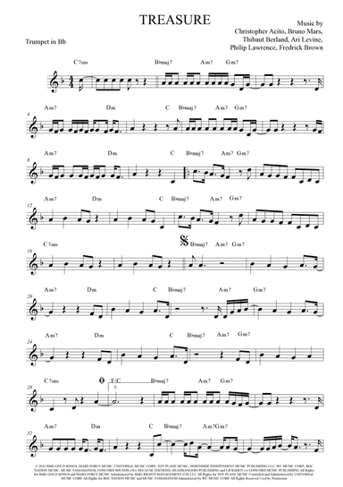 Treasure (arr. Anderson Quevedo)