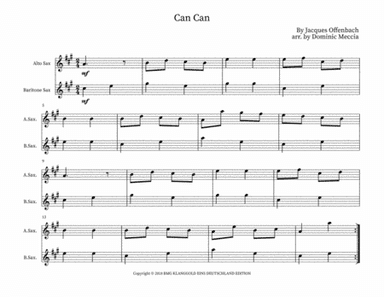 Can Can (arr. Dominic Meccia)