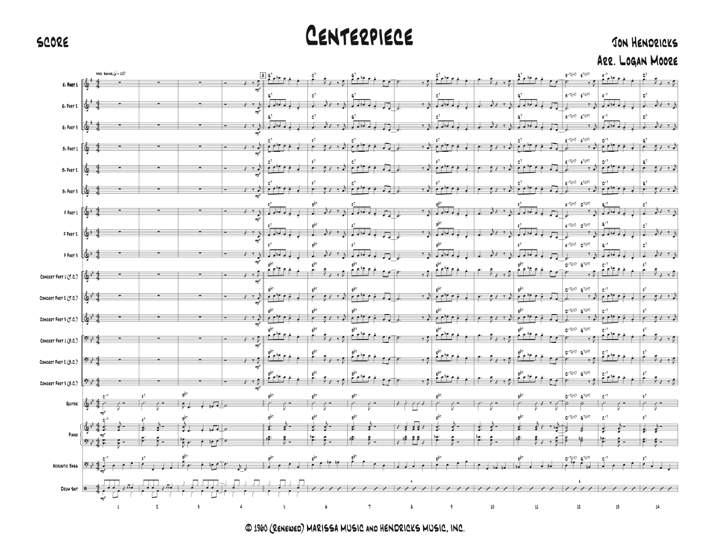 Centerpiece (arr. Logan Moore)