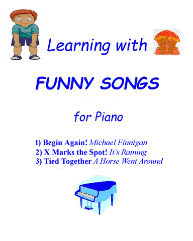 Learning with Funny Songs for Piano (arr. Sandy McIntire)
