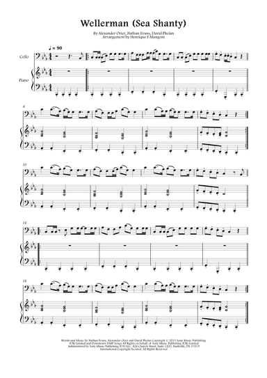 Wellerman (arr. Henrique F Mangoni)