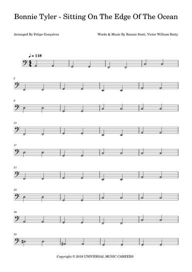 Sitting On The Edge Of The Ocean (arr. Felipe Gonçalves)