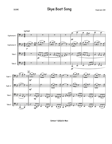 Skye Boat Song (arr. Tim Olt)