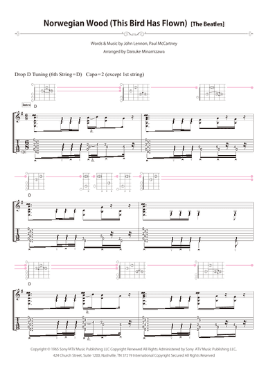 Norwegian Wood (this Bird Has Flown) (arr. Daisuke Minamizawa)