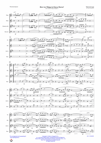 How Are Things In Glocca Morra (arr. Josef Štastný)