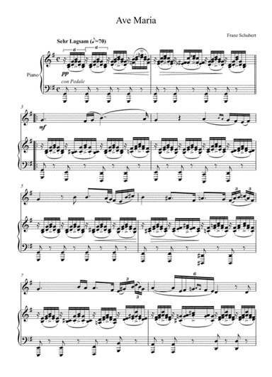 Franz Schubert - Ave Maria (Trumpet Solo) (arr. André Laitano)