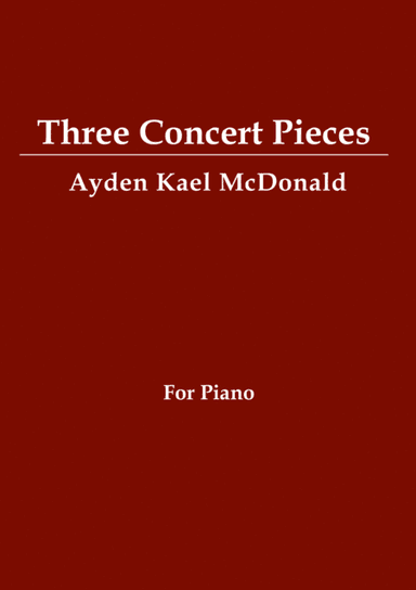 Three Concert Pieces