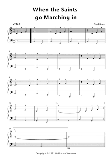 When the Saints Go Marching In (arr. Guilherme Veroneze)