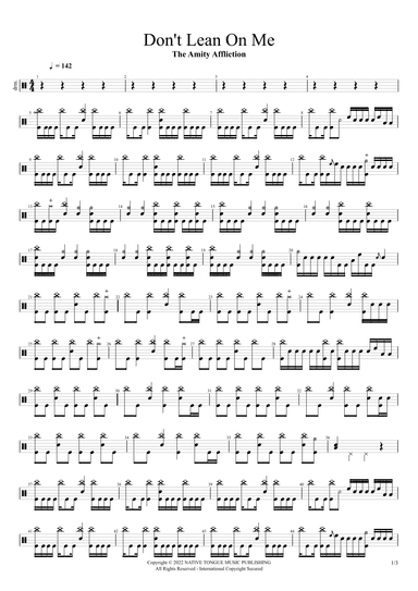 Don't Lean On Me (arr. Cyril Mayer)