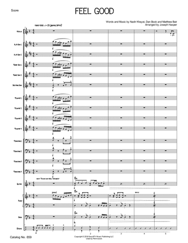 Feel Good (arr. Joseph Hasper)
