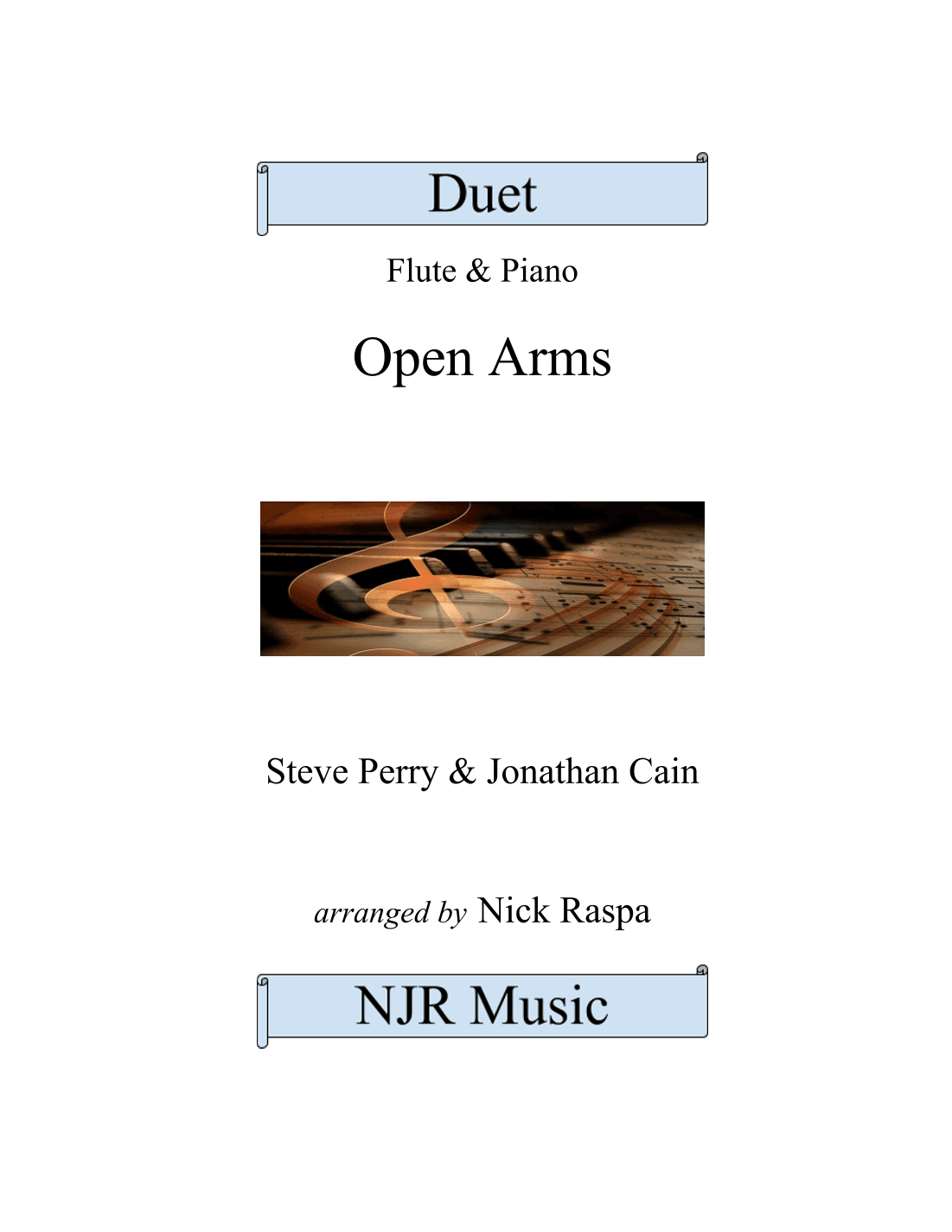Open Arms (arr. Nick Raspa)