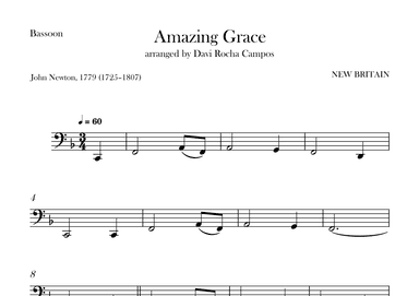 Amazing Grace (arr. Davi Rocha Campos)