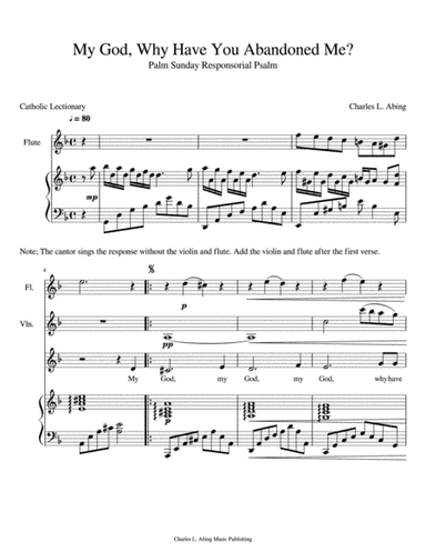 Palm Sunday Responsorial Psalm