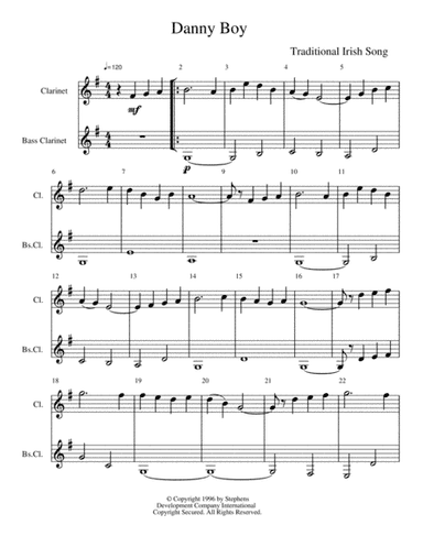 Danny Boy (arr. Dominic Meccia)