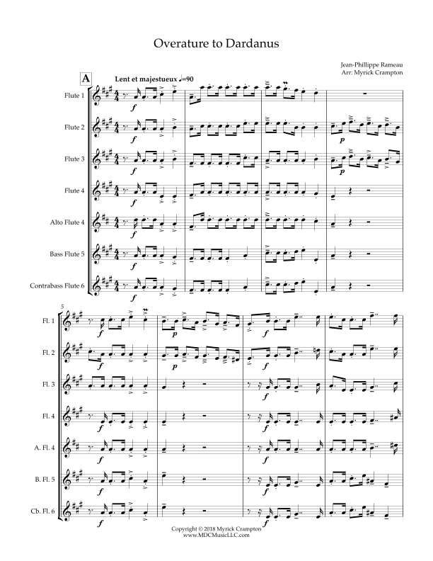 Overture to Dardanus (arr. Myrick Crampton)