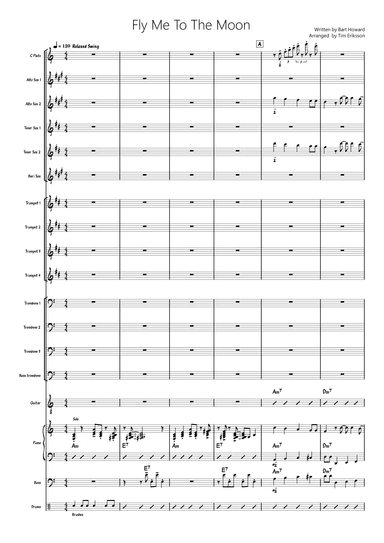 Fly Me To The Moon (in Other Words) (arr. Tim Eriksson)