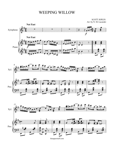 Weeping Willow (arr. Nick Lacanski)