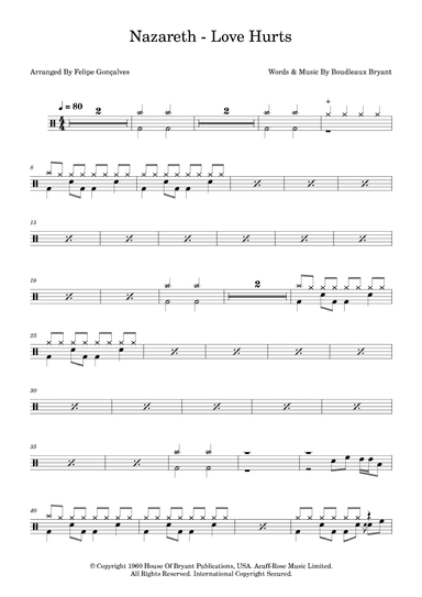 Love Hurts (arr. Felipe Gonçalves)