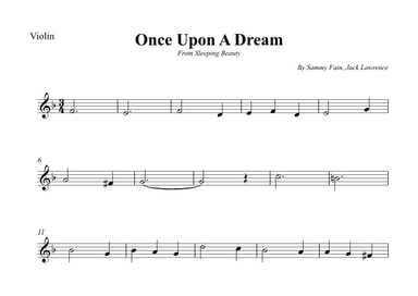 Once Upon A Dream (arr. Wesley S. SIlva)