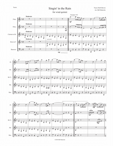 Singin' In The Rain (arr. Bill Malcolm)