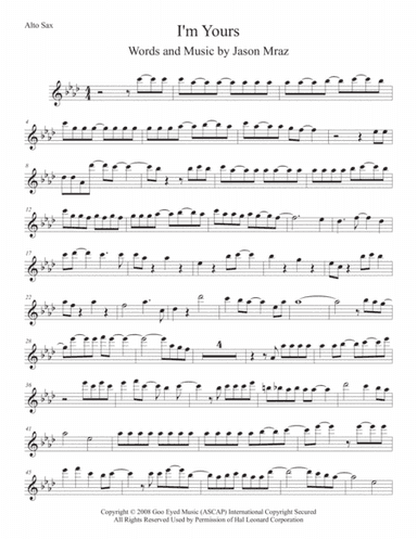 I'm Yours (arr. Kevin Busse)