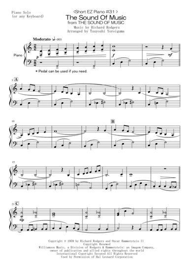The Sound Of Music (arr. Tsuyoshi Yoroiguma)