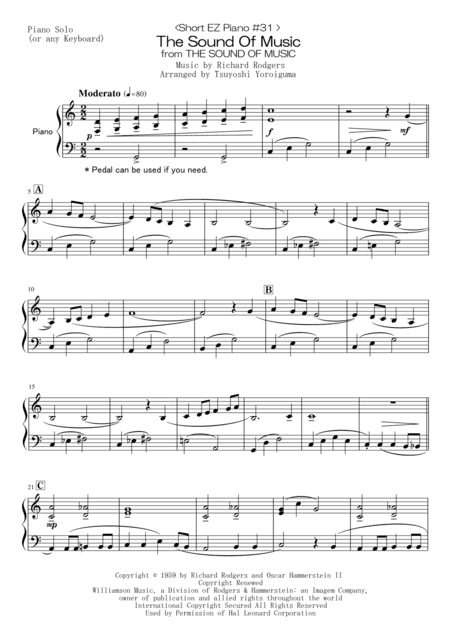 The Sound Of Music (arr. Tsuyoshi Yoroiguma)