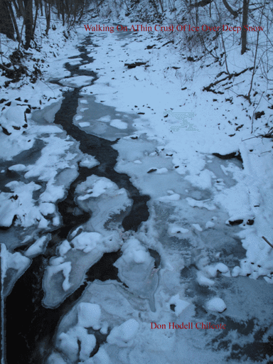 Walking On A Thin Crust Of Ice Over Deep Snow