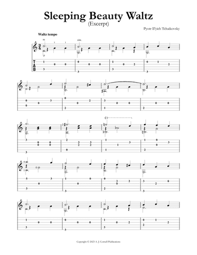 Sleeping Beauty Waltz (arr. Mark Phillips)