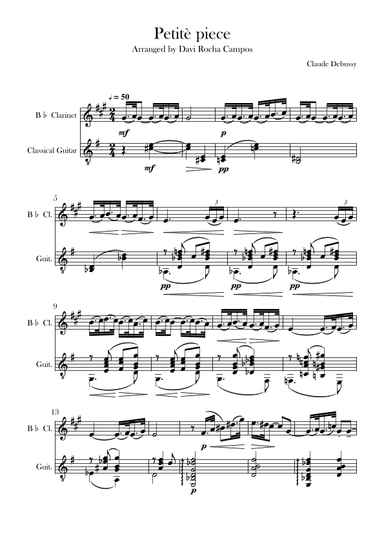 Petitè piece (arr. Davi Rocha Campos)