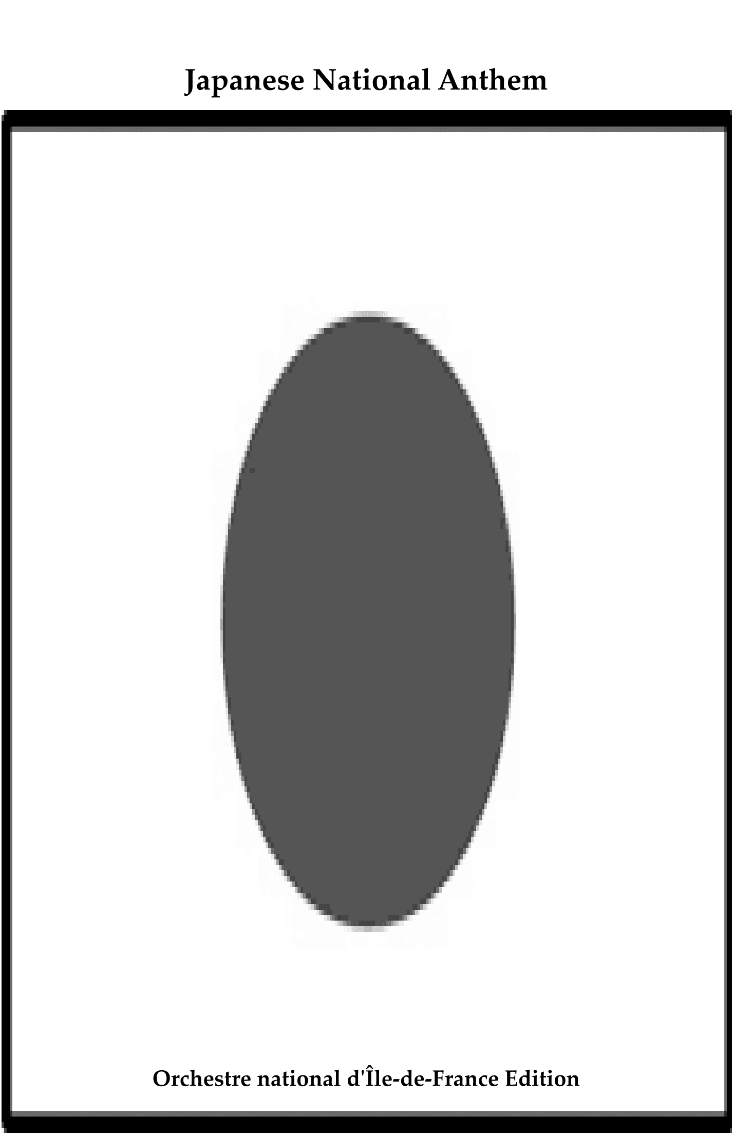 Japanese National Anthem for Symphony Orchestra (KT Olympic Anthem Series) (arr. Keith Terrett)