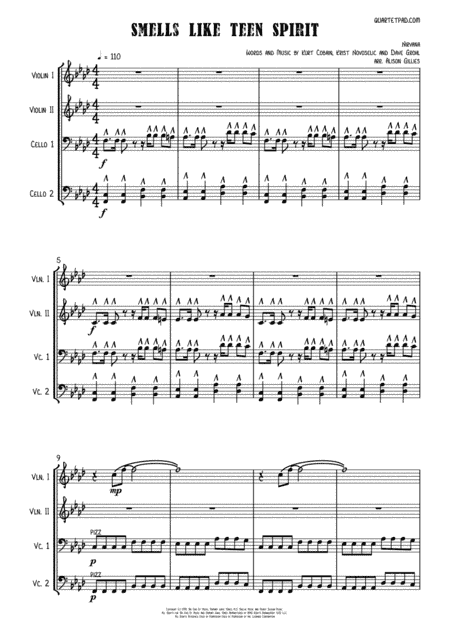 Smells Like Teen Spirit (arr. Alison Gillies)