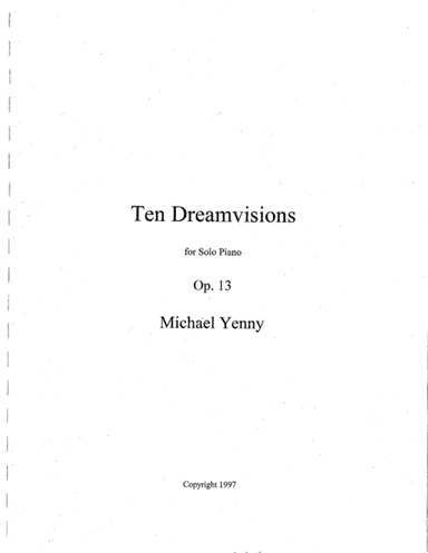 Ten Dreamvisions, op. 13