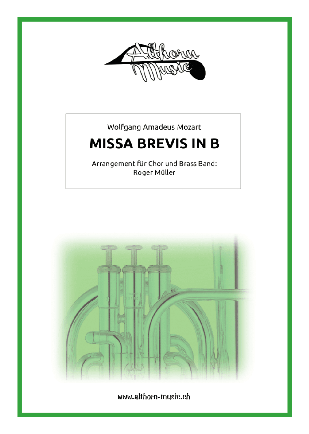 Missa brevis in B-flat major (arr. Roger Müller)