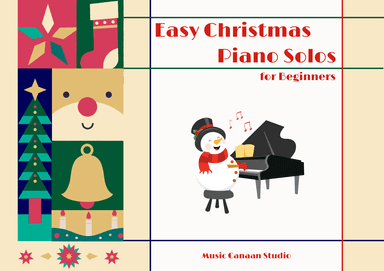 Easy Christmas Piano Solos for Beginners (arr. Music Canaan Studio)