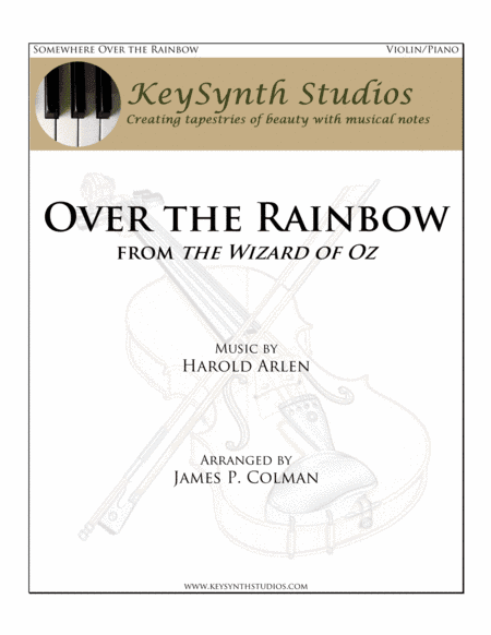 Over The Rainbow (from The Wizard Of Oz) (arr. James P. Colman)