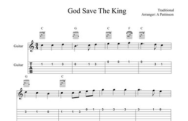 God Save The King (arr. Andrew Pattinson)