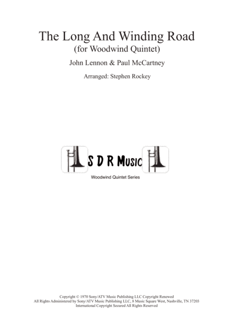The Long And Winding Road (arr. Stephen Rockey)