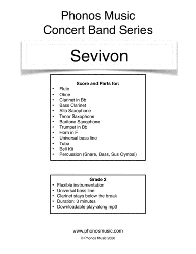 Sevivon (arr. Jim Hopson)