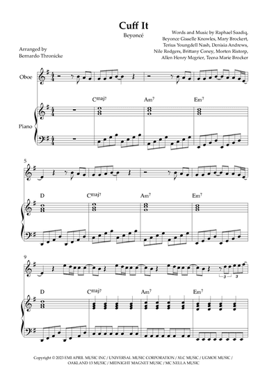 Cuff It (arr. Bernardo Thronicke)