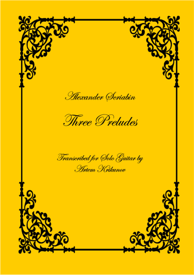 Three Preludes (arr. Artem Krikunov)